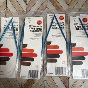 Boye Circular Knitting Needles Set - Color Blue